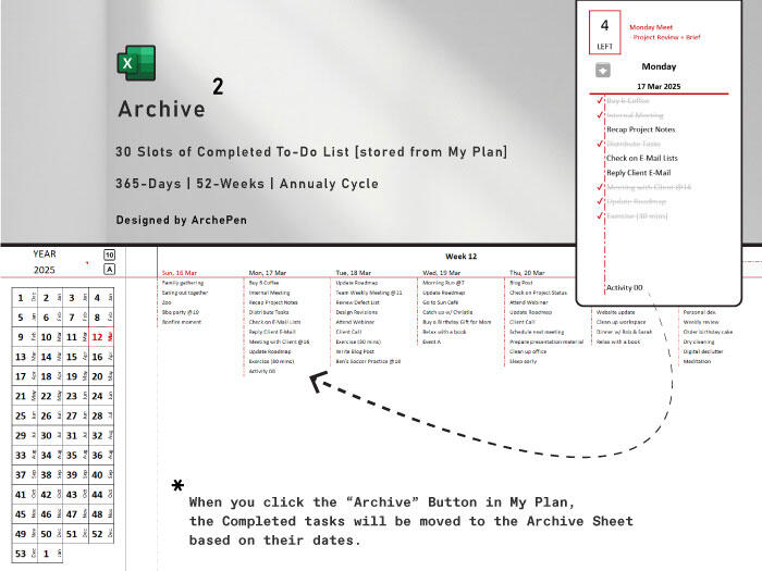 Daily Plan Archive Daily Plan Archive